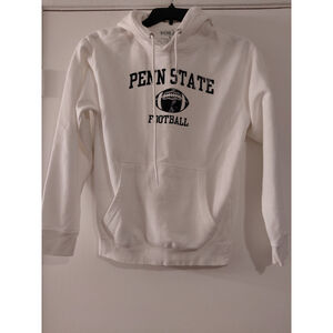Penn State Sports Venley NCAA White Graphic Hoodie Sweatshirt Size Small EUC S